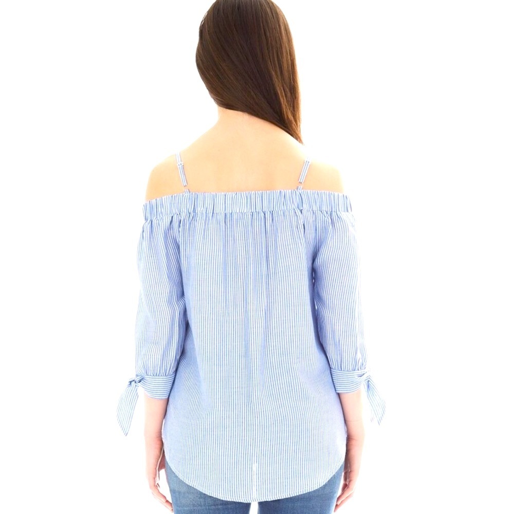 Gingham Blouse ๐ Off the Shoulder - Picture 10 of 11